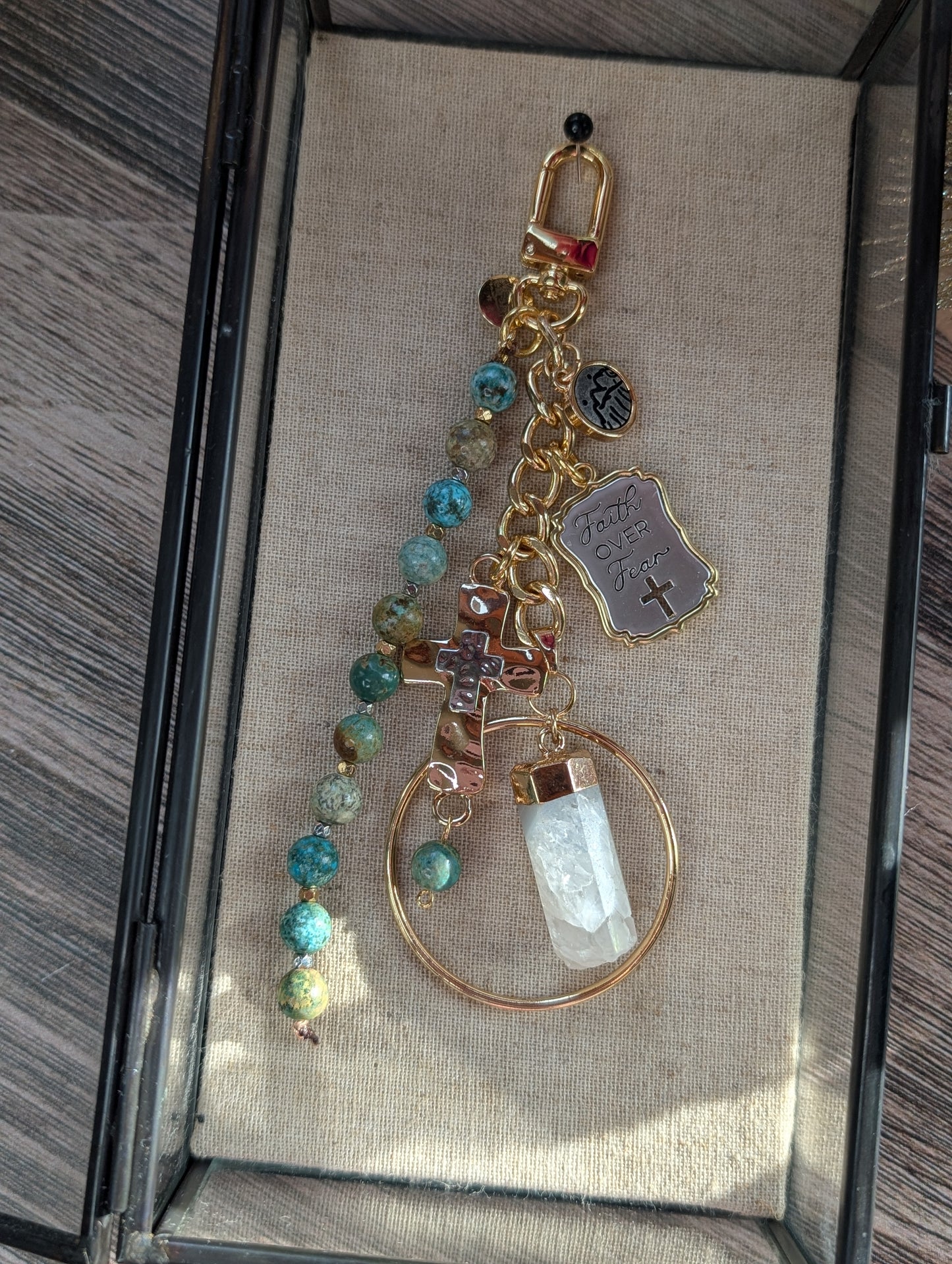 Faith Over Fear Talisman 🩵✝️