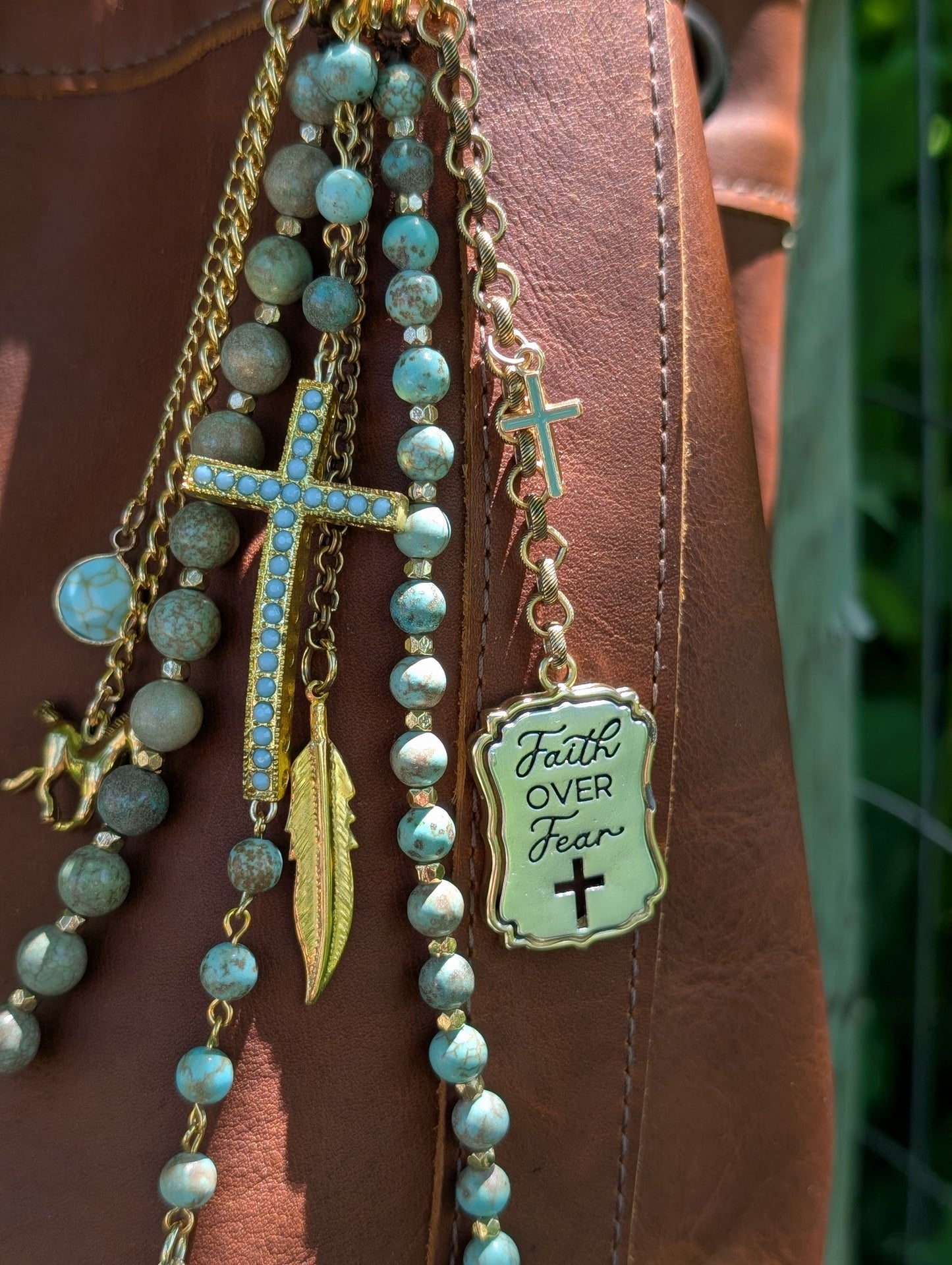 Faith Over Fear Talisman ✝️🩵