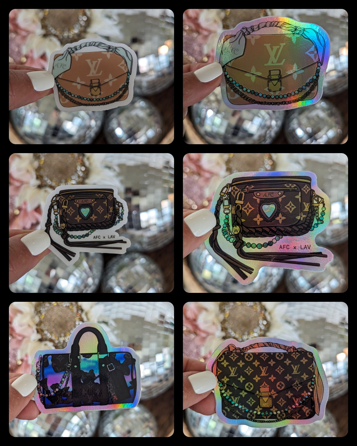 Luxe Bag Stickers