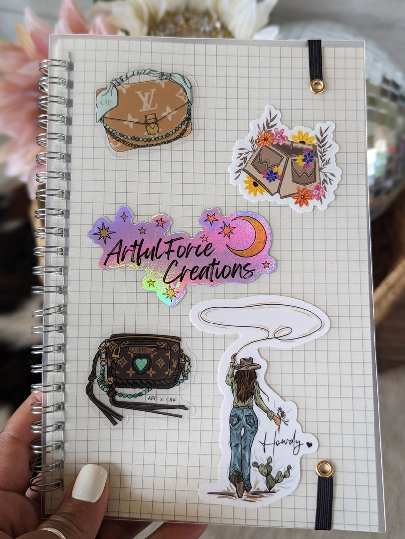 Western Girly Things Stickers