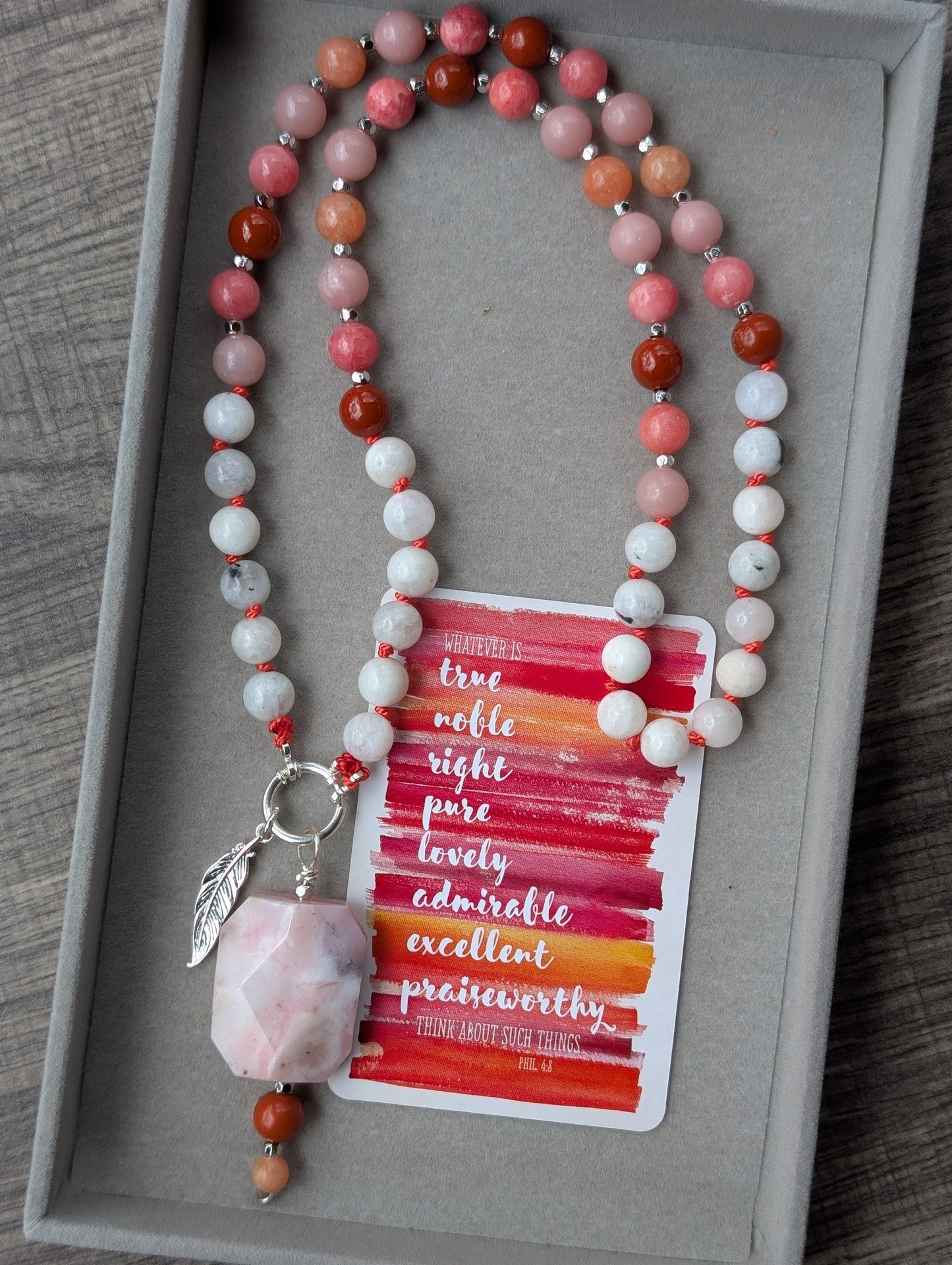 Cactus Rose Necklace