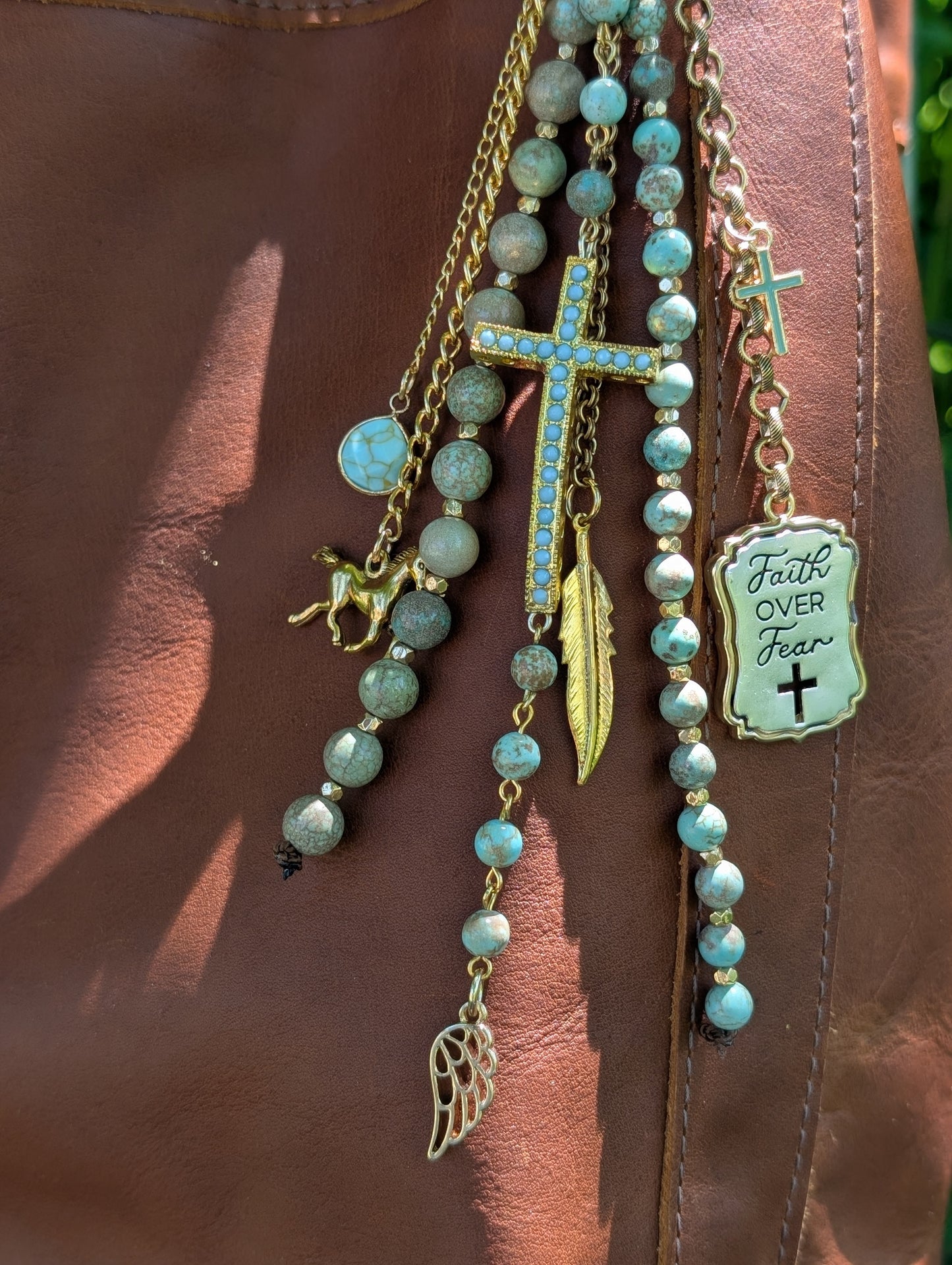 Faith Over Fear Talisman ✝️🩵