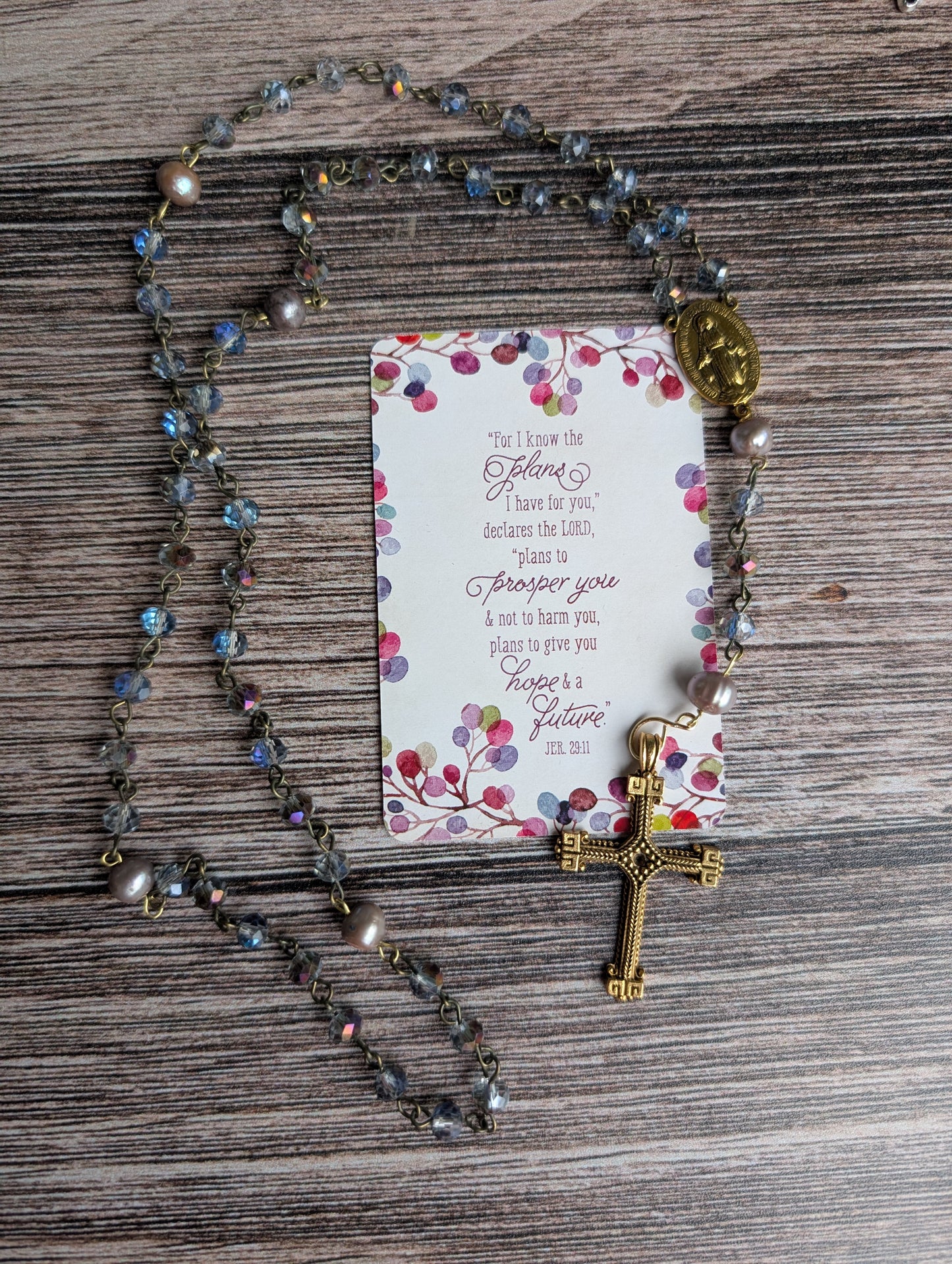 Rosary with Freshwater Pearl 🦪