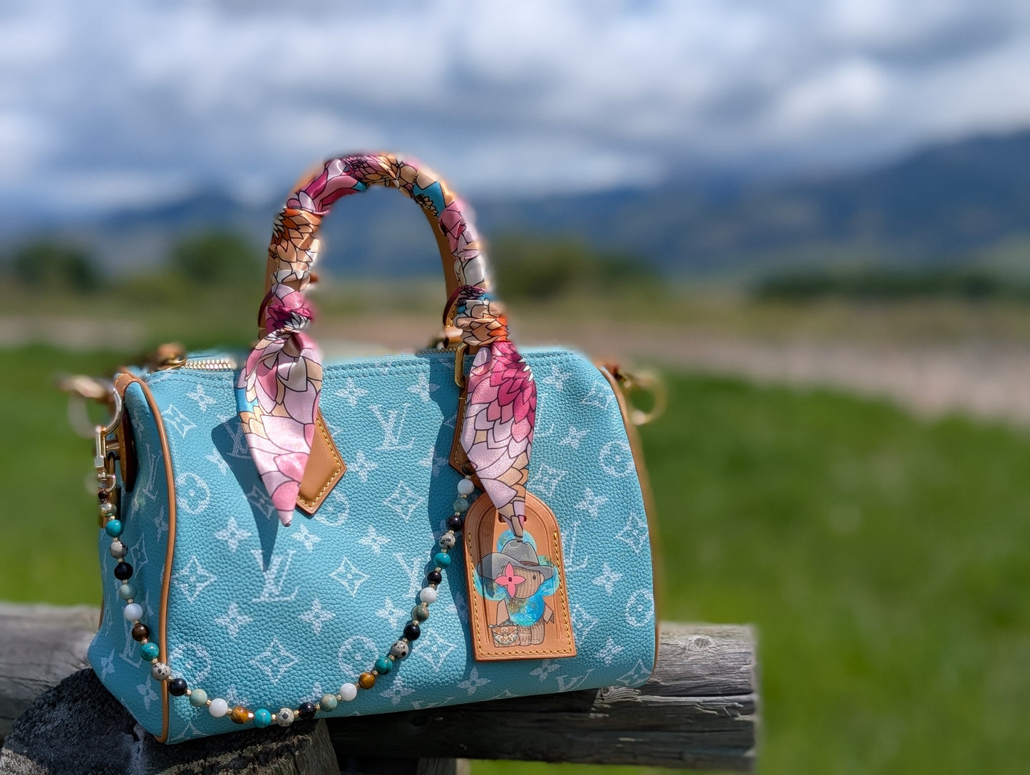 Turquoise Girly Pop Luxe BBC
