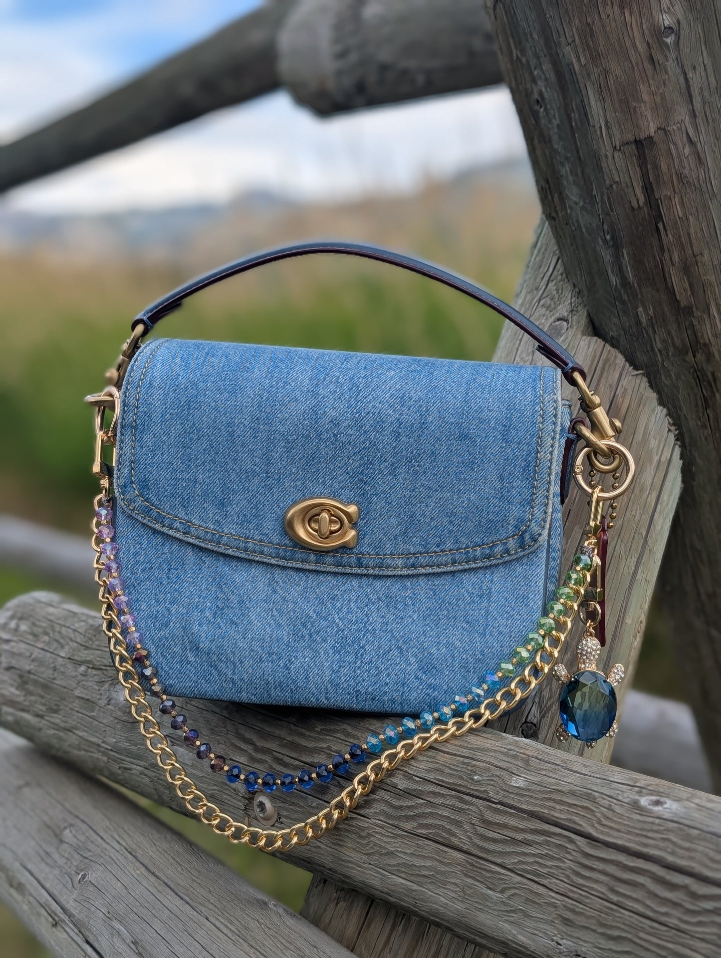 ✨Limited Edition Seaside Collection✨ Sparkly BBC with matching 🐢 Keycharm