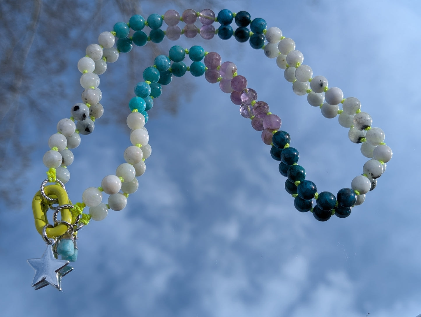 Lilac Roller Necklace