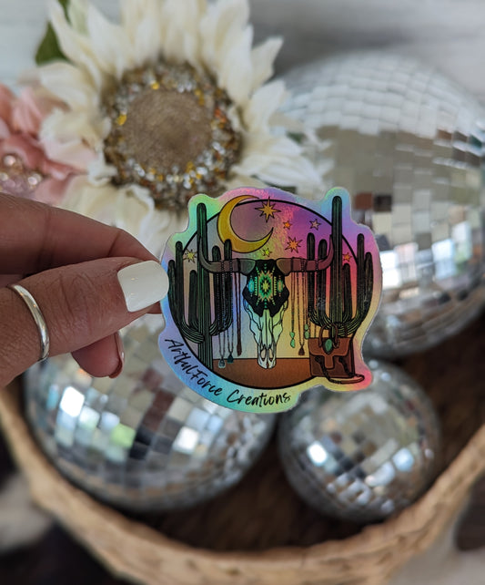 Holographic Logo sticker