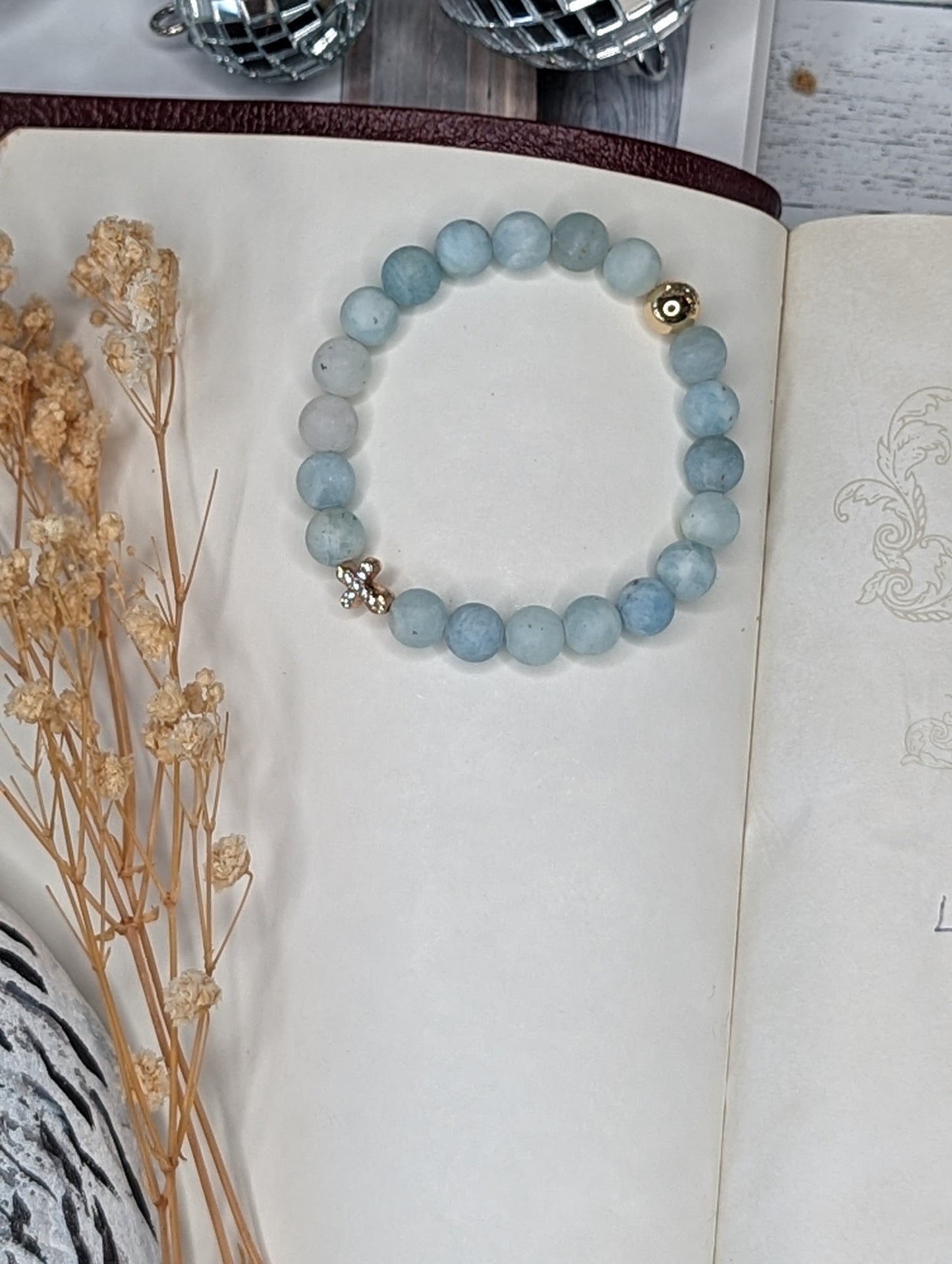 ✝️ Collection : Aquamarine Bracelet