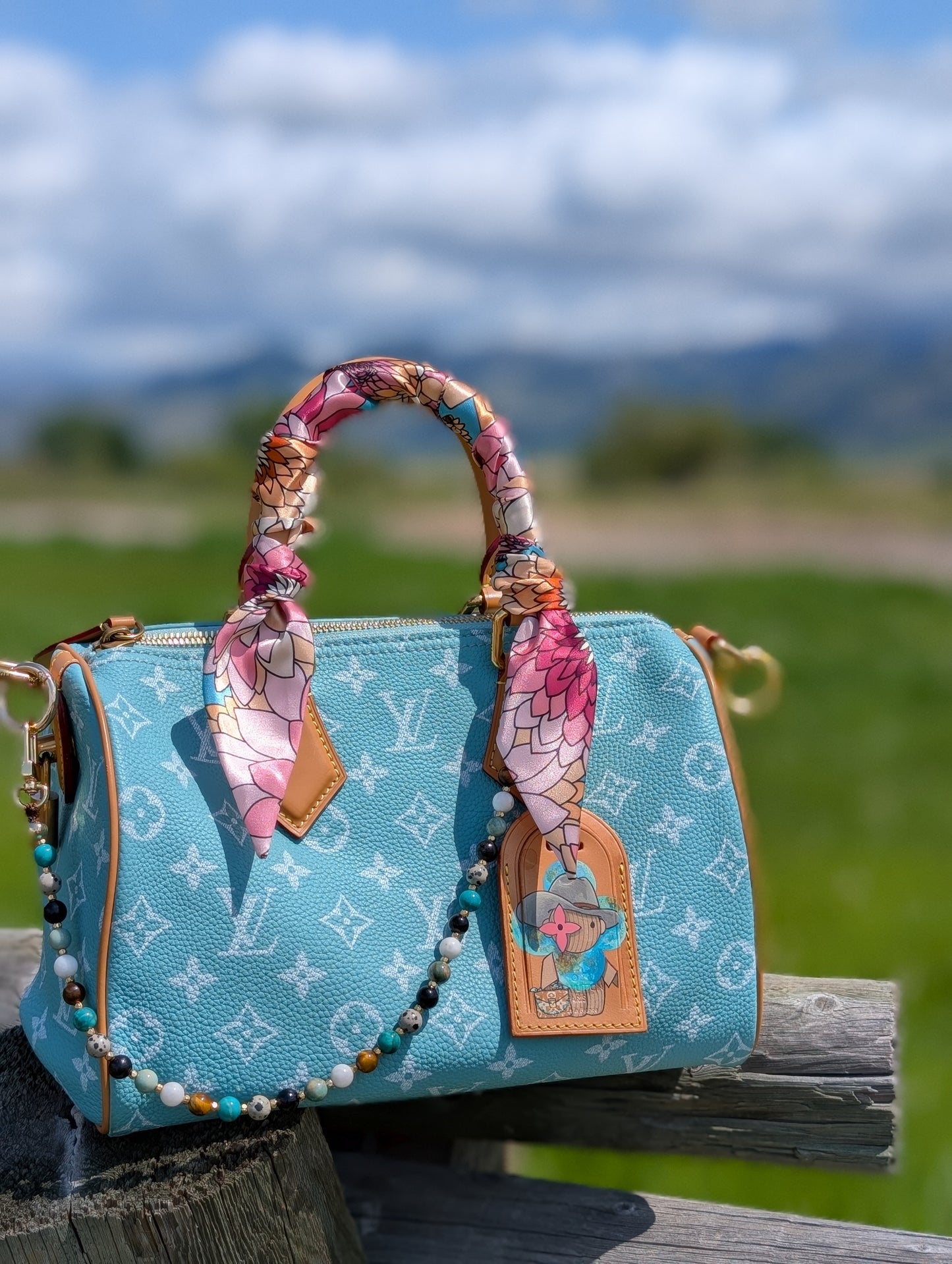 Turquoise Girly Pop Luxe BBC