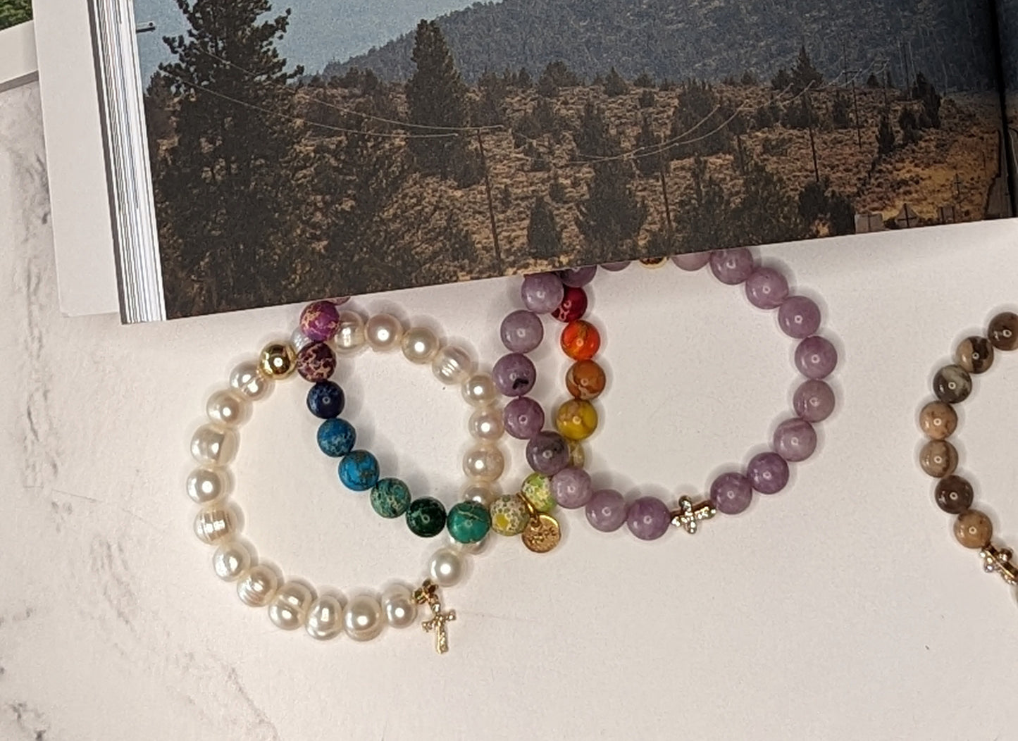 ✝️ Collection : Lepidolite Bracelet