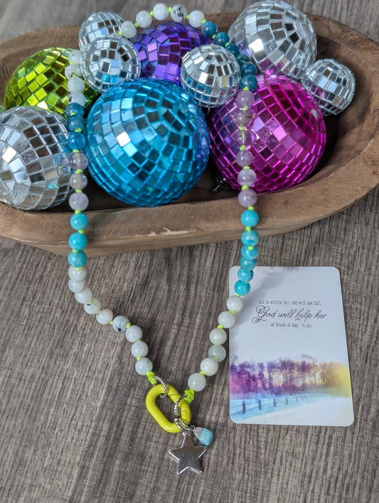 Lilac Roller Necklace