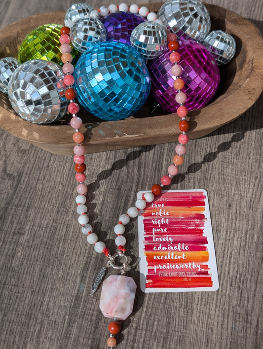 Cactus Rose Necklace