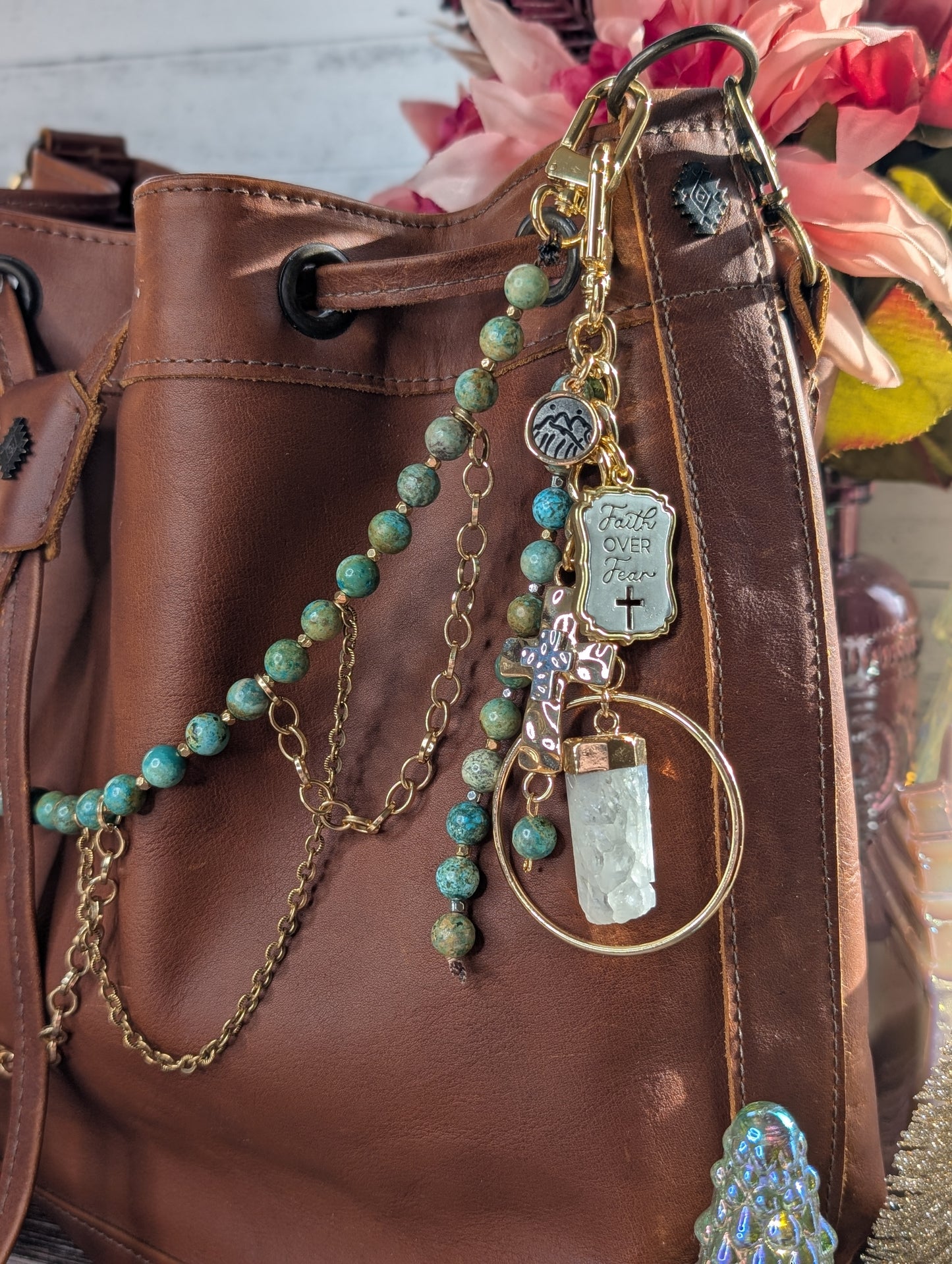 Faith Over Fear Talisman 🩵✝️