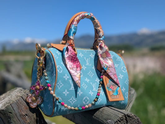 Girly Pop Luxe BBC and Vintage LV keycharm