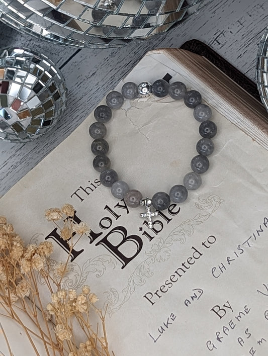 ✝️ Collection : Cloudy Quartz Bracelet