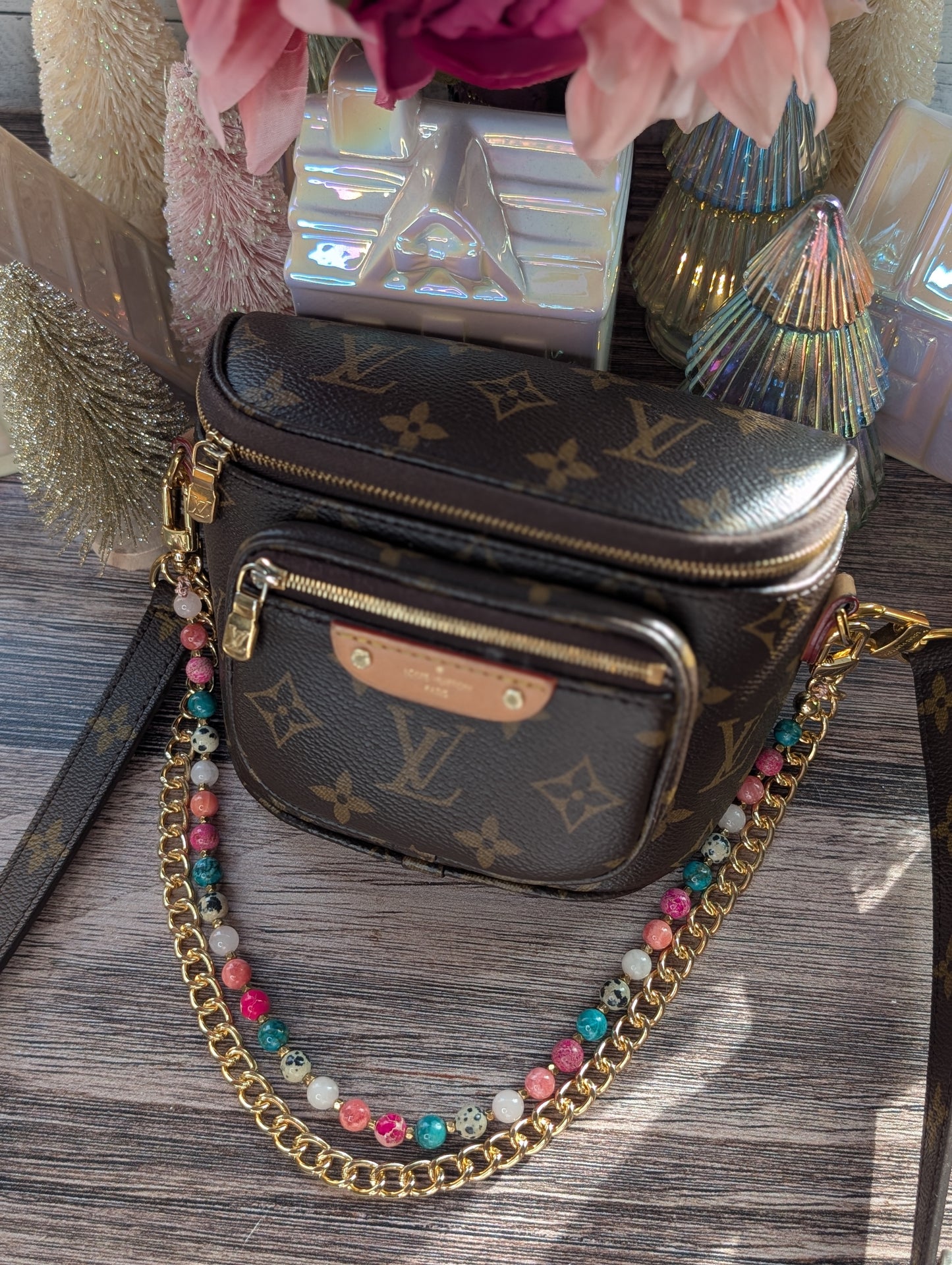 Gold Luxe Girly Pop BBC 🩷🩵🖤🤍