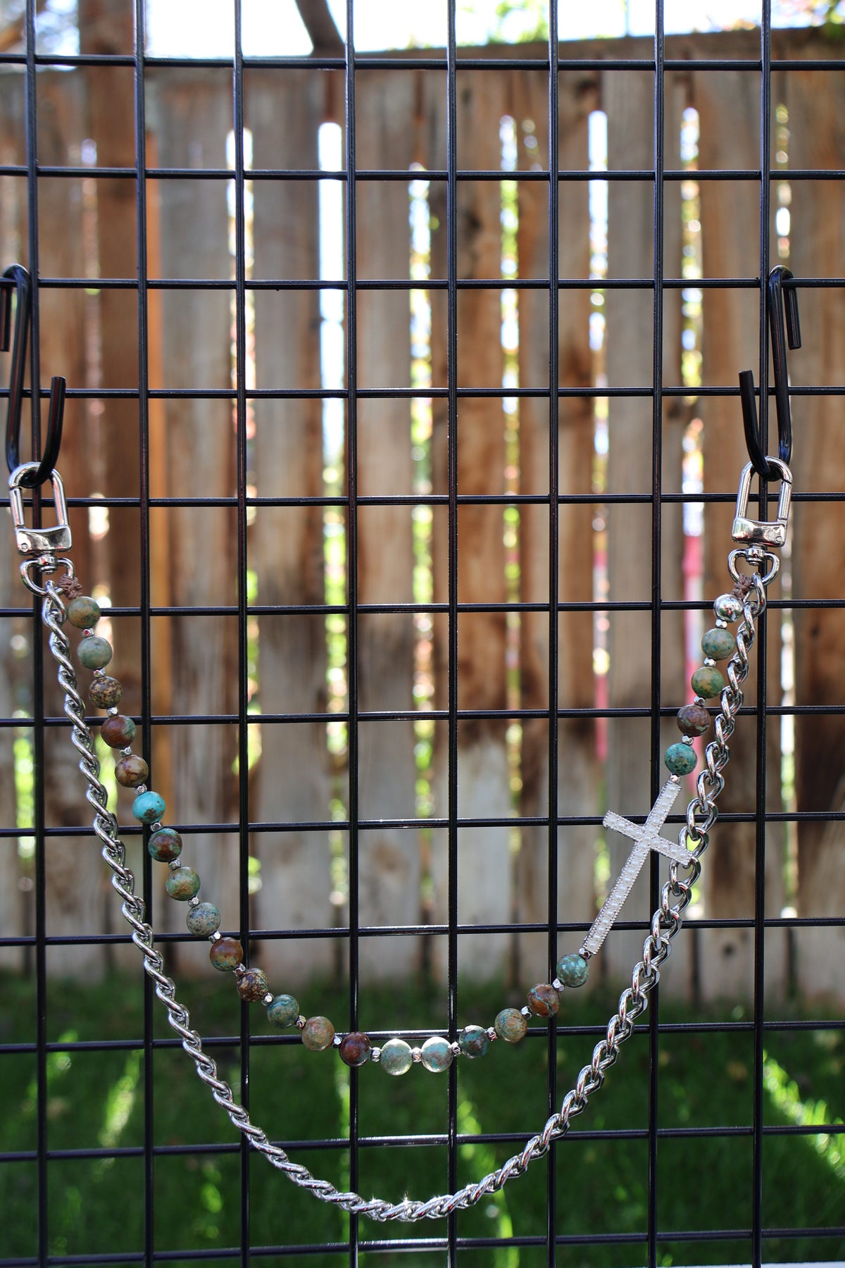 Turquoise ✝️ BBC - Standard, Silver