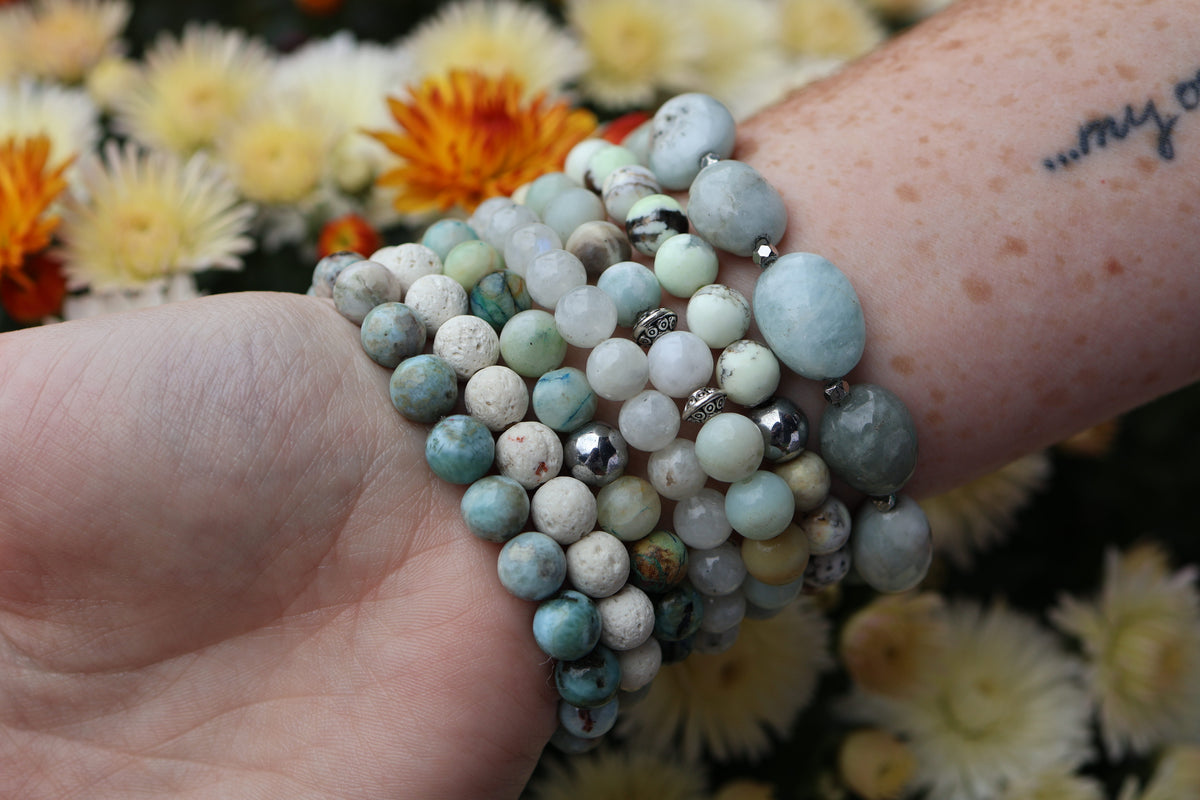 Glacier Beach Bracelet - silver