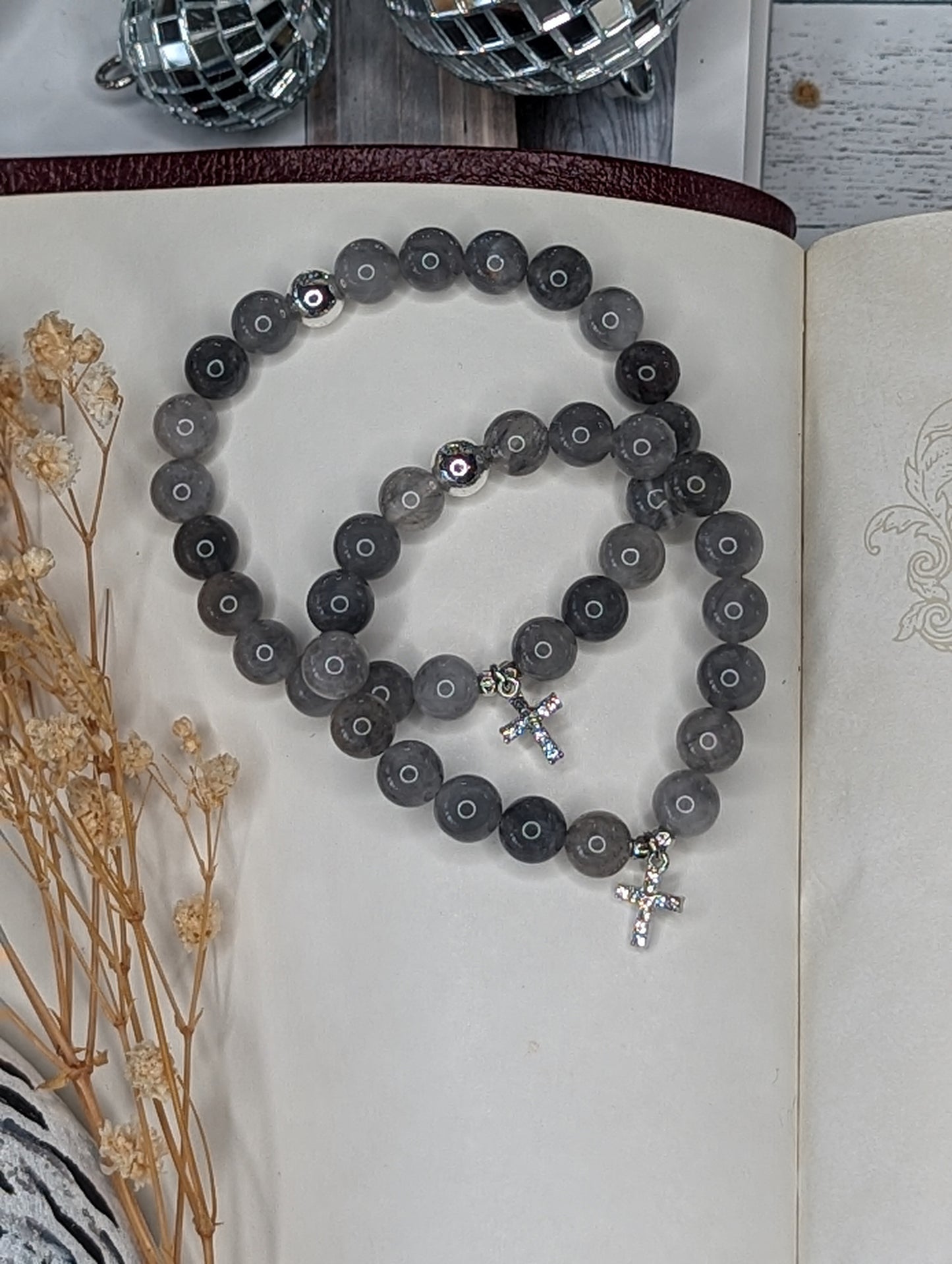 ✝️ Collection : Cloudy Quartz Bracelet