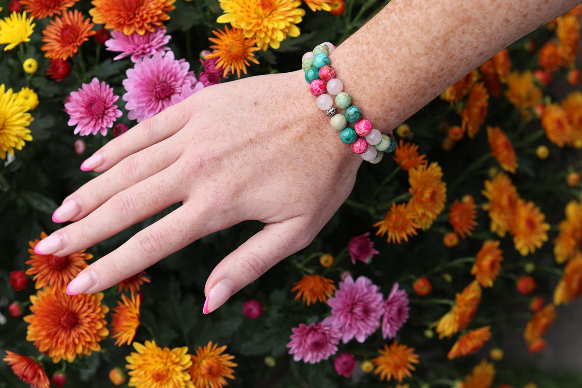 Flamingo Flannel Bracelet