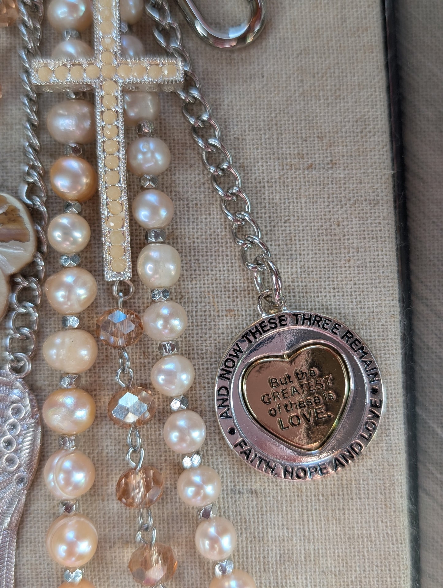 Faith Over Fear Talisman 🤍✝️