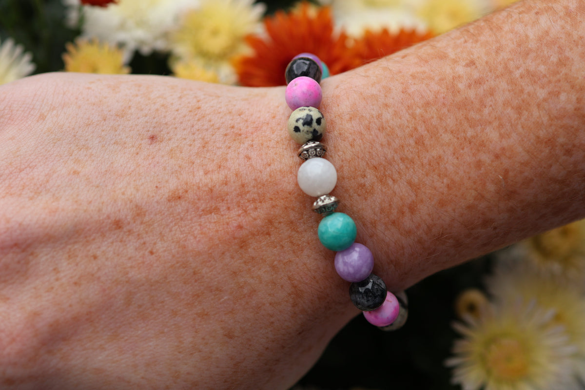 Mauve River Fog Bracelet